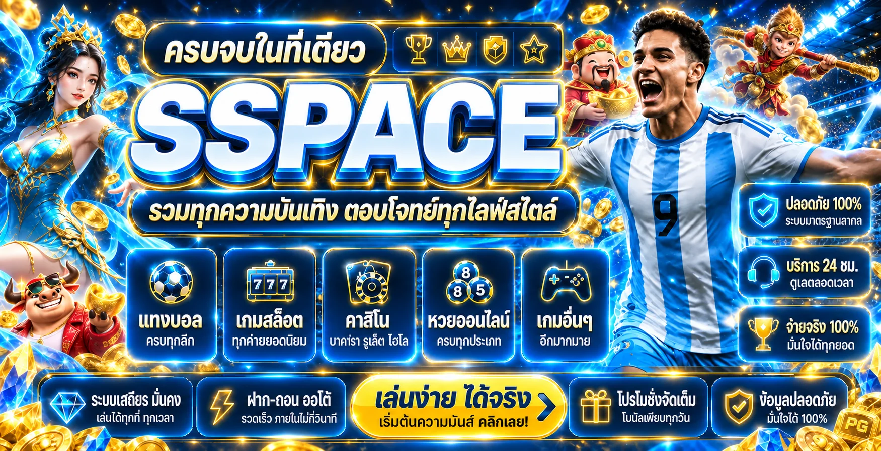 sspace ทางเข้า สมัครสมาชิก คาสิโนสดและสล็อตออนไลน์